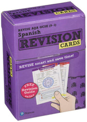 Pearson REVISE AQA GCSE Spanish: Revision Cards incl. online revision and audio - for 2025 exams