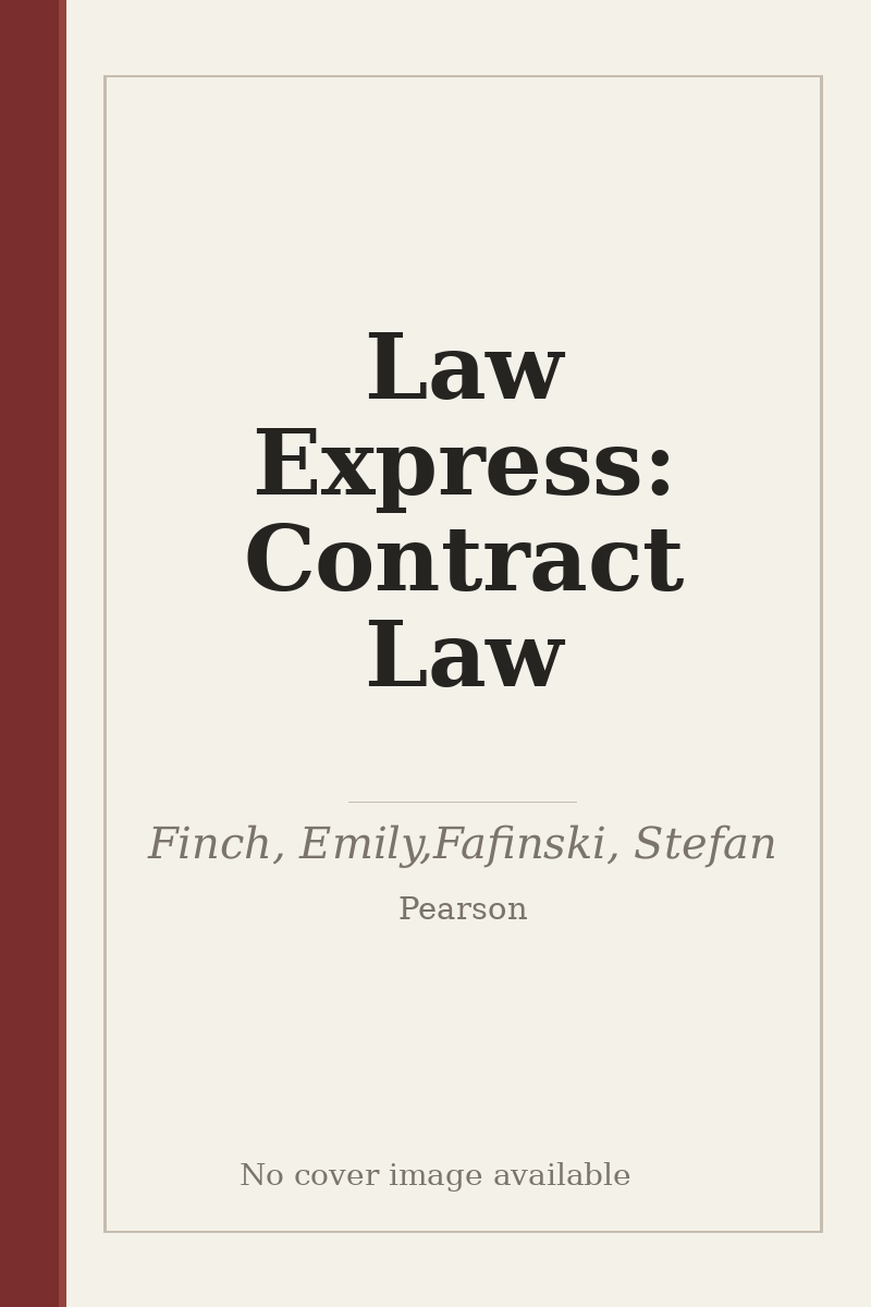 Law Express: Contract Law - no cover image available