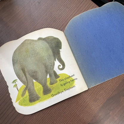 2x Golden Pleasure Books: The Elephant Book, The Dog Book - 1965/1966