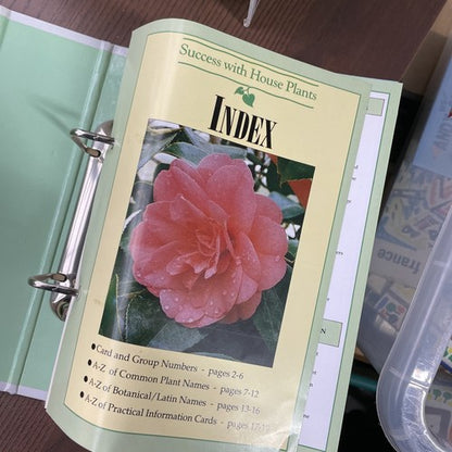 Success with House Plants Folders 3x vol. with Cards 