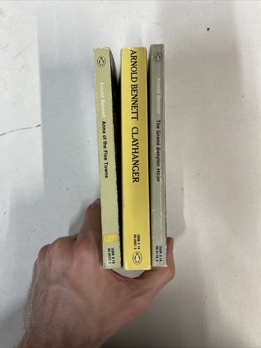3x Arnold Bennett Penguin Classics Vintage Book Bundle Set