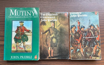 3x John Prebble Penguin Classics ORANGE Vintage Book Bundle Set