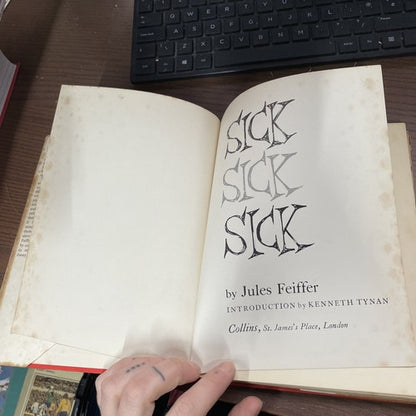 Sick, Sick, Sick (Jules Feiffer - 1959, Collins)