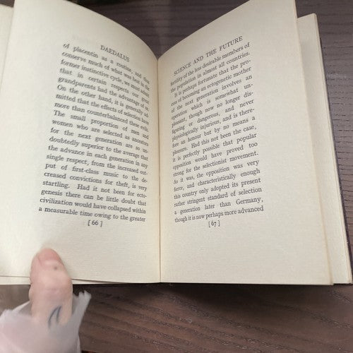Daedalus Or Science & The Future - J. B. S. Haldane - 1930