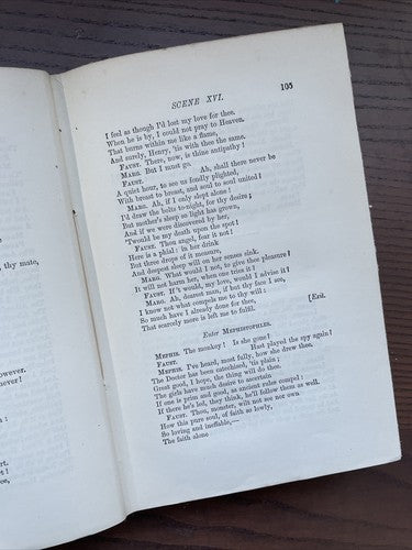 Faust, Goethe - transl. B.Taylor - Chandos Classics Warne & Co - Hardcover 1887 