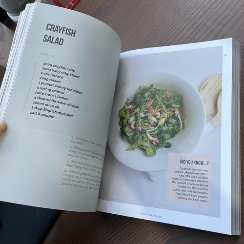 THE LUNCHTABLES at 50 HTA Recipe Book 1969 - 2019 