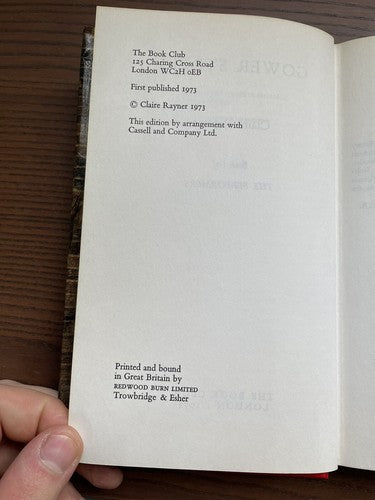 Gower Street - Claire Rayner - Hardback - BCA 1st Edition - 1974