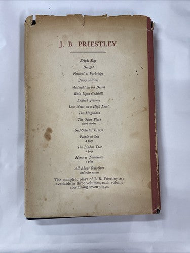 The Art of the Dramatist (J.B. Priestley - 1957)