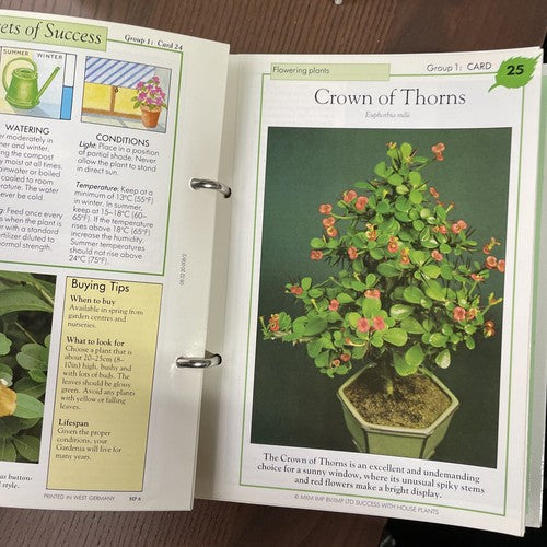 Success with House Plants Folders 3x vol. with Cards 