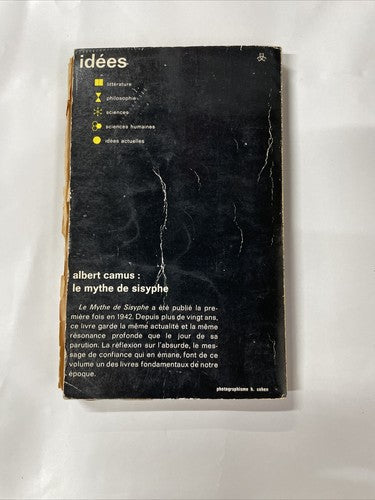 Albert Camus - Le Mythe de Sisyphe, 1973 (Gallimard)