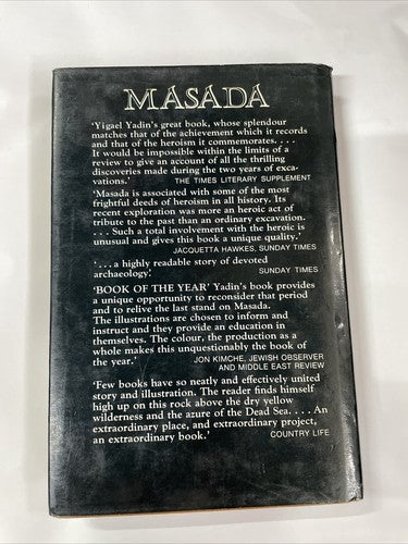 Masada - Herod's Fortress and the Zealots' Last Stand by Yadin, Yigael
