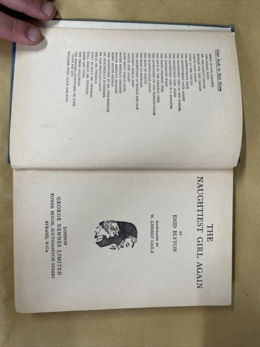The Naughtiest Girl Again (Enid Blyton - Hardback, Newnes, 1960) 