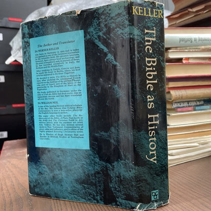 The Bible as History, W. Keller - 1974 Book Club Associates Cox & Wyman