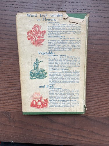 WARD LOCK'S GARDENING - FLOWERS, FRUIT AND VEGETABLES FROM A TO Z - FREE P&P