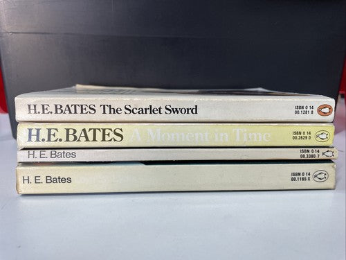 4x H.E.Bates Penguin Orange Vintage Book Set