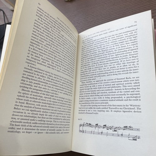 The Keyboard Music of C.P.E Bach, P.Barford 1965 First Edition Barrie & Rockliff