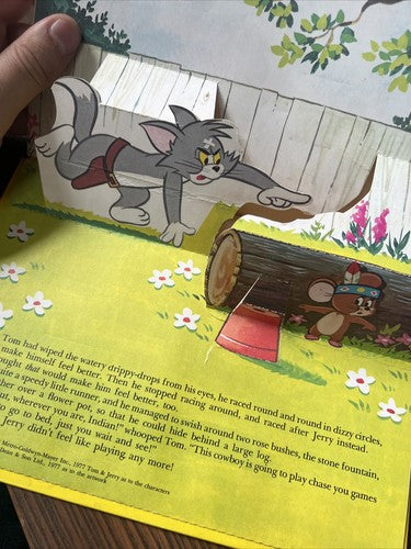 Tom and Jerry - Pop-Up Book - Purnell 1977 - Metro-Goldwyn-Mayer