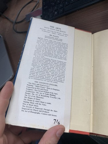 The Arts: Mans Quest for Beauty by Anon, Anon, Odhams Press, Hard