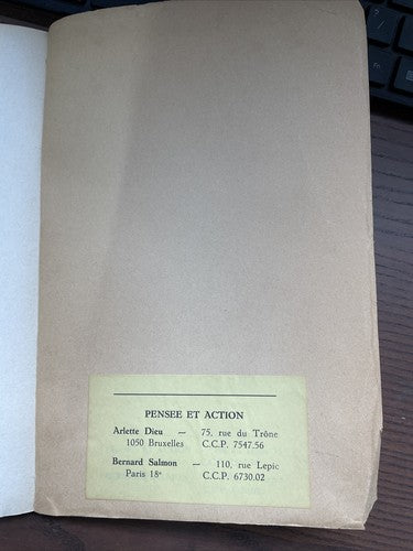 Pensee et Action - Hommage a Hem Day 1970 
