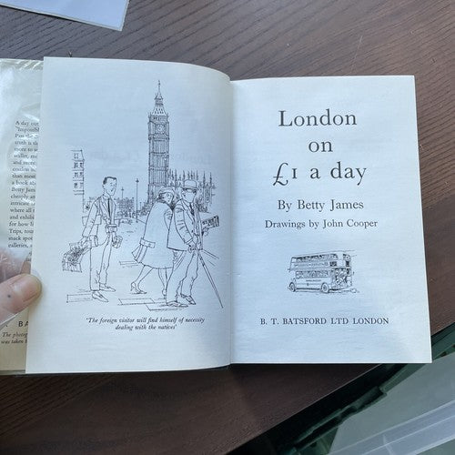 London On £1 A Day (Betty James - 1965) 