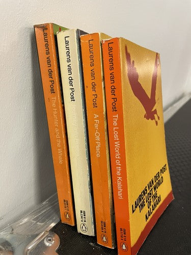 4x Laurens Van Der Post Penguin Classics Vintage ORANGE Book Bundle Set