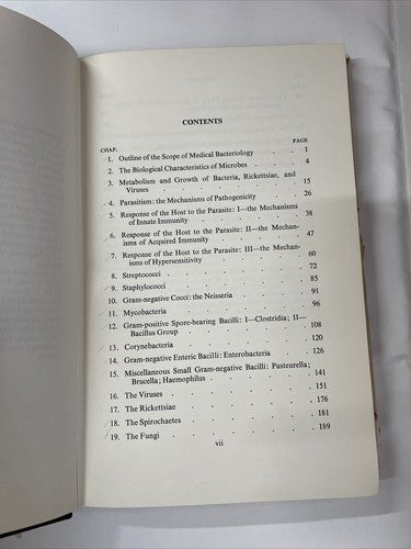 Essentials Of Bacteriology, Robert G. White (1964) Pitman Medical Publications