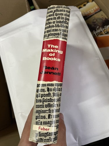 Sean Jennett The Making of Books HB Faber 1967