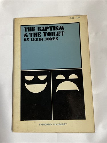 LeRoi Jones The Baptism & The Toilet (1967) Evergreen #10 First Edition 
