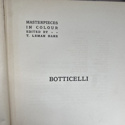 5x Masterpieces in Colour: Botticelli-Dolci-Titian-VanDyck-Hals