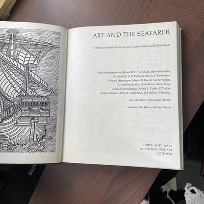 Art and The Seafarer: Historical Survey of the Arts 1968 Faber & Faber