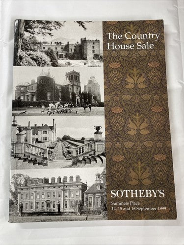 Sothebys September 1999 The Country House Sale