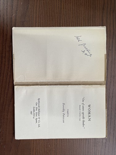 Woman "One of Natures Agreeable Blunders" ... compiled by Dorothy Paterson