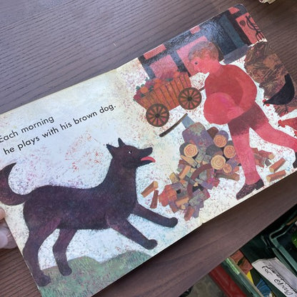 In the Village, Hilde Heyduck-Huth,1969 1st Edition,  Board Book
