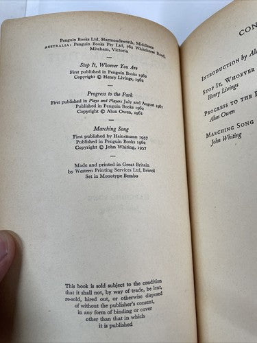 New English Dramatists 5 (Penguin Plays) (Various - 1962)