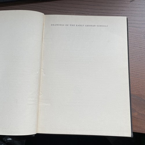 DRAWINGS OF THE EARLY GERMAN SCHOOLS by K T PARKER ILLUS - 1926  ERNEST BENN LTD