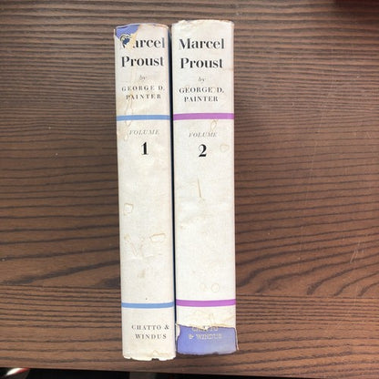 Marcel Proust A Biography Volumes 1 & 2 George Painter (1966)