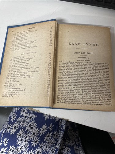East Lynne Mrs Henry Wood - Nelson pocket edition first edition?