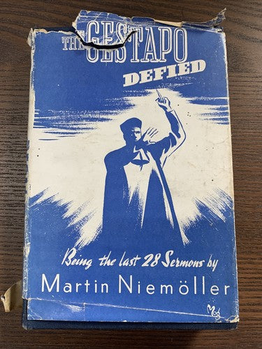 The Gestapo Defied - Martin Niemoller - 1942 - HB
