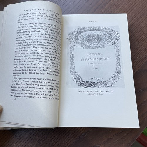 The Birth of Ballets-Russes, Prince Peter Lieven - 1956 Novello 2nd impression