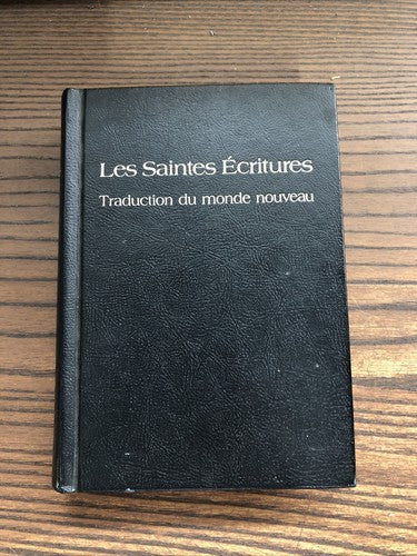 LES SAINTES ECRITURES : TRADUCTION DU MONDE NOUVEAU (1987)
