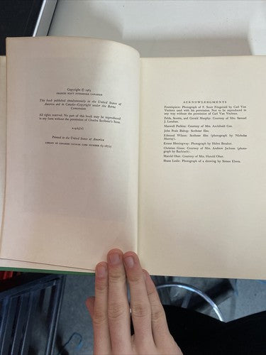 The letters of F. Scott Fitzgerald, F. Scott Fitzgerald, Turnbull, 1963