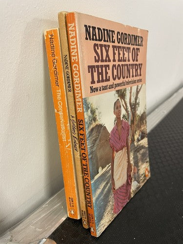 3x Nadine Gordimer Penguin Classics Vintage ORANGE Book Bundle Set