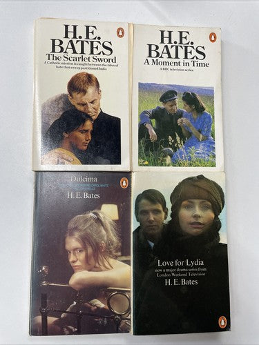 4x H.E.Bates Penguin Orange Vintage Book Set