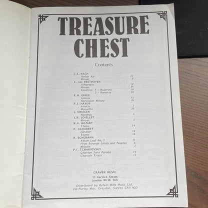 Treasure Chest For Flute - Cramer Music 