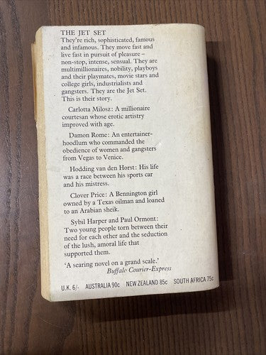 Burton Wohl: The Jet Set Paperback Mayflower 1969