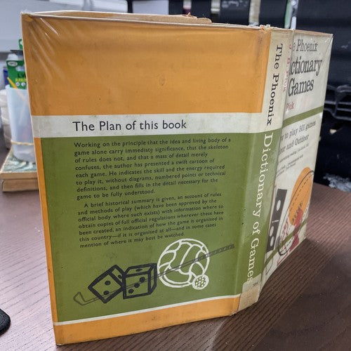 The Phoenix Dictionary of Games (J.B.Pick - 1967 Phoenix House) Ex library