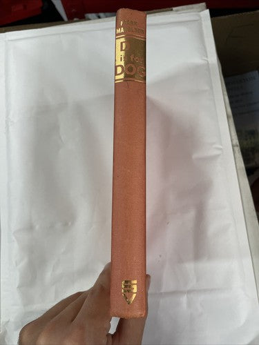 D Is For Dog By Frank Manolson 1964 First Edition Hardback 