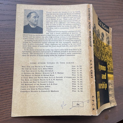 Hymns and Worship, G.F.S. Gray - First Edition 1961