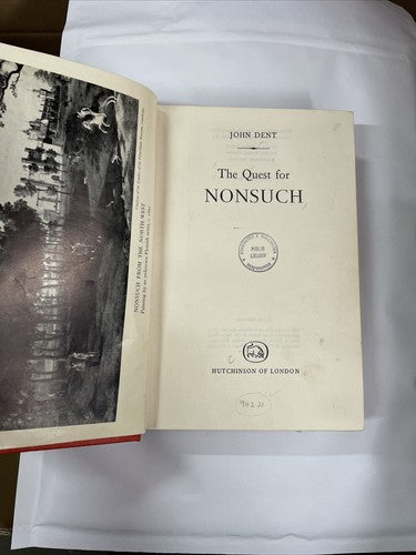 The Quest for Nonsuch (John Dent - 1962)