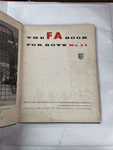 The FA Book for Boys No.11